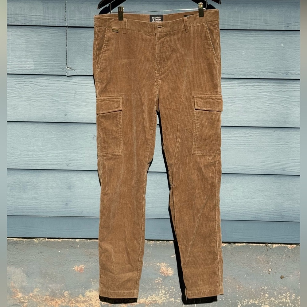 SCOTCH & SODA Stuart Corduroy Cargo pants